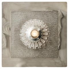 Metall and PLexiglass Wall Sconces by Gaetano Missaglia