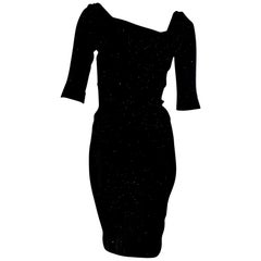 Metallic Black Vivienne Westwood Anglomania Dress