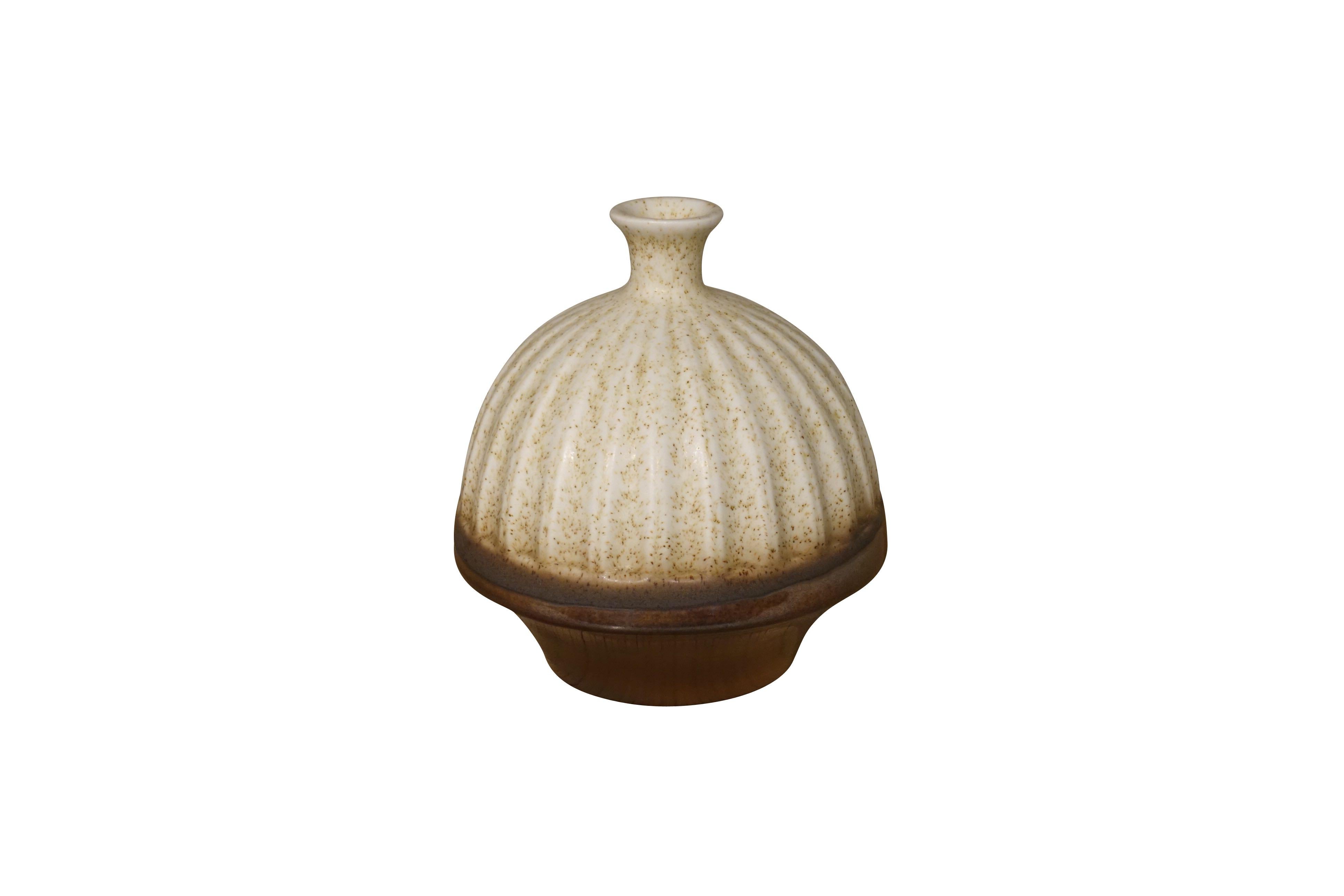 Chinese Metallic Glaze Vase, Contemporary