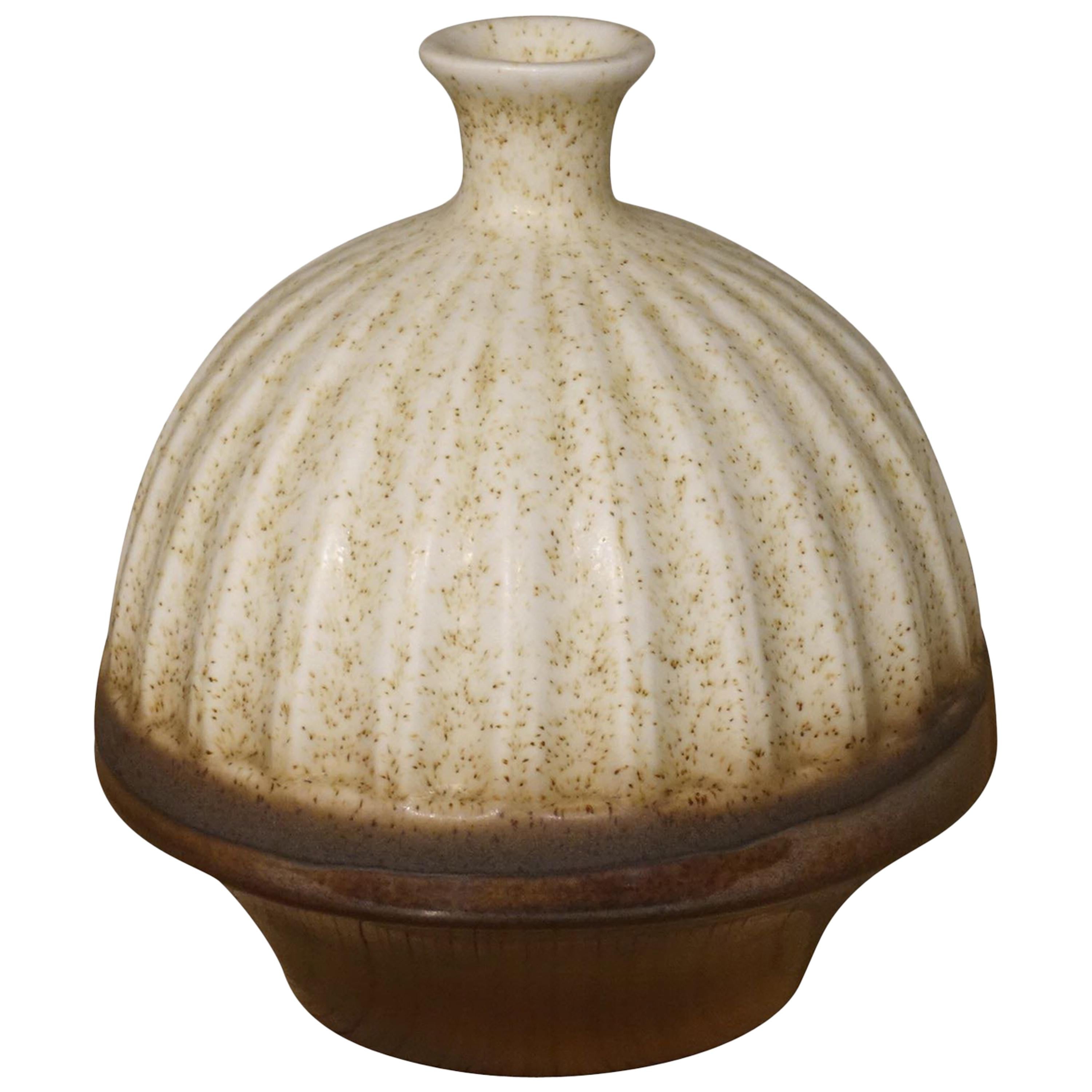 Metallic Glaze Vase, Contemporary