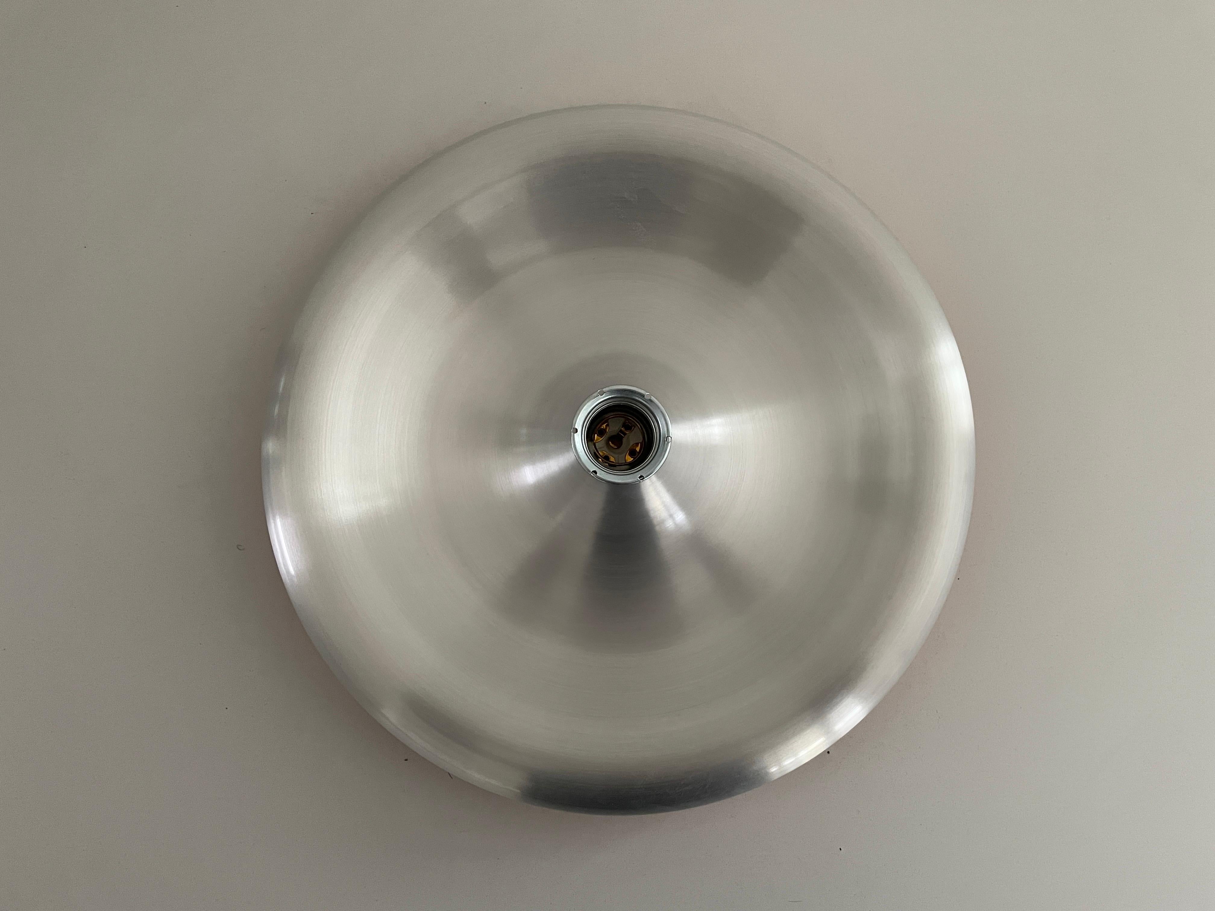 Plafonnier encastré gris et orange de l'ère spatiale, 1970, Allemagne Excellent état - En vente à Hagenbach, DE