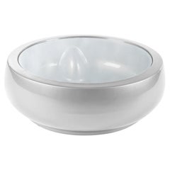 Metallic Silver Glossy Lacquered Chubby Coffee Table by Marcel Wanders