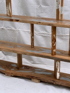 Metallurgy Patchworked Bookshelf