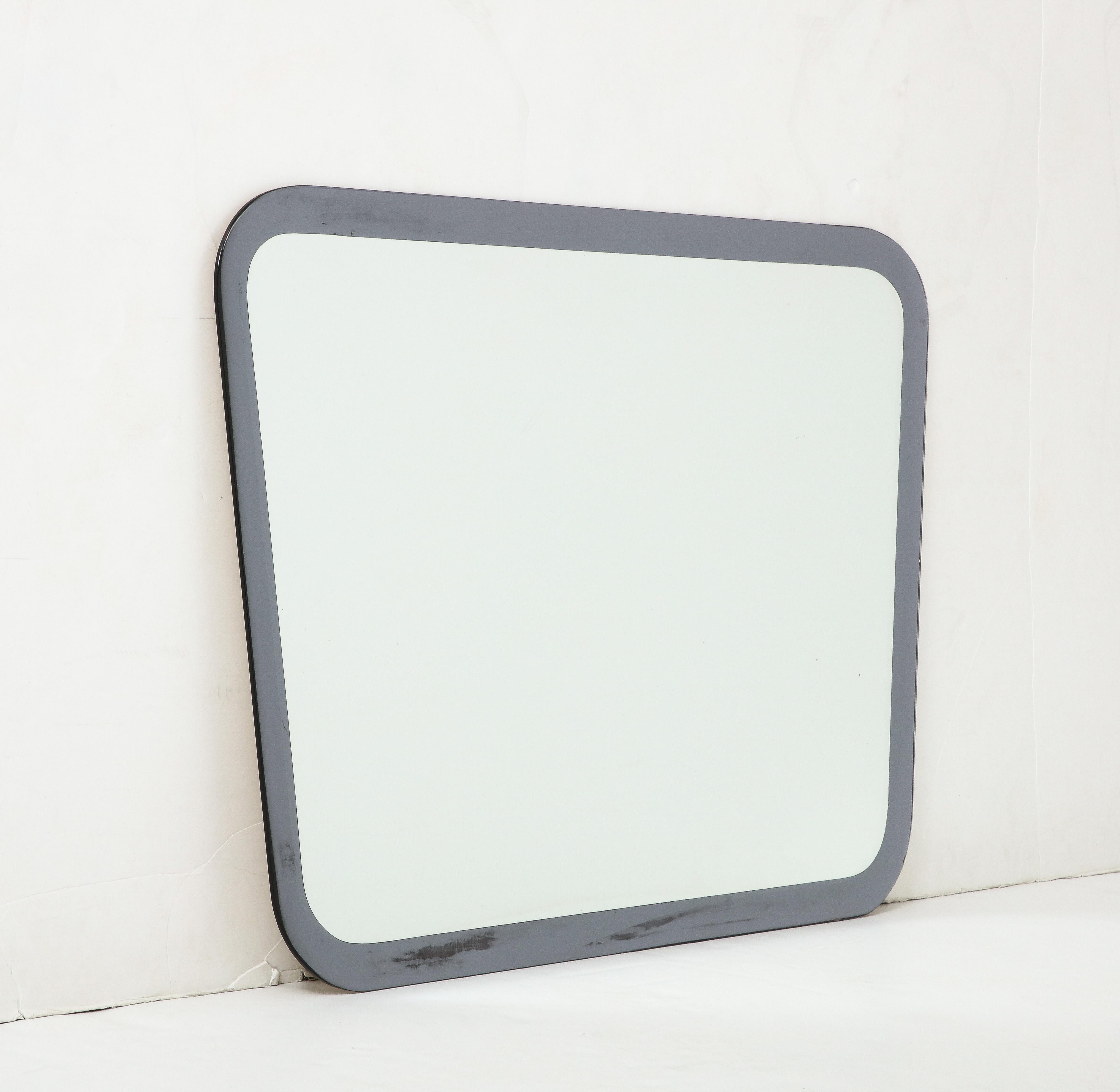 Metalvetro Siena Galvorame Wall Mirror, Italy, dated 1967  For Sale 3