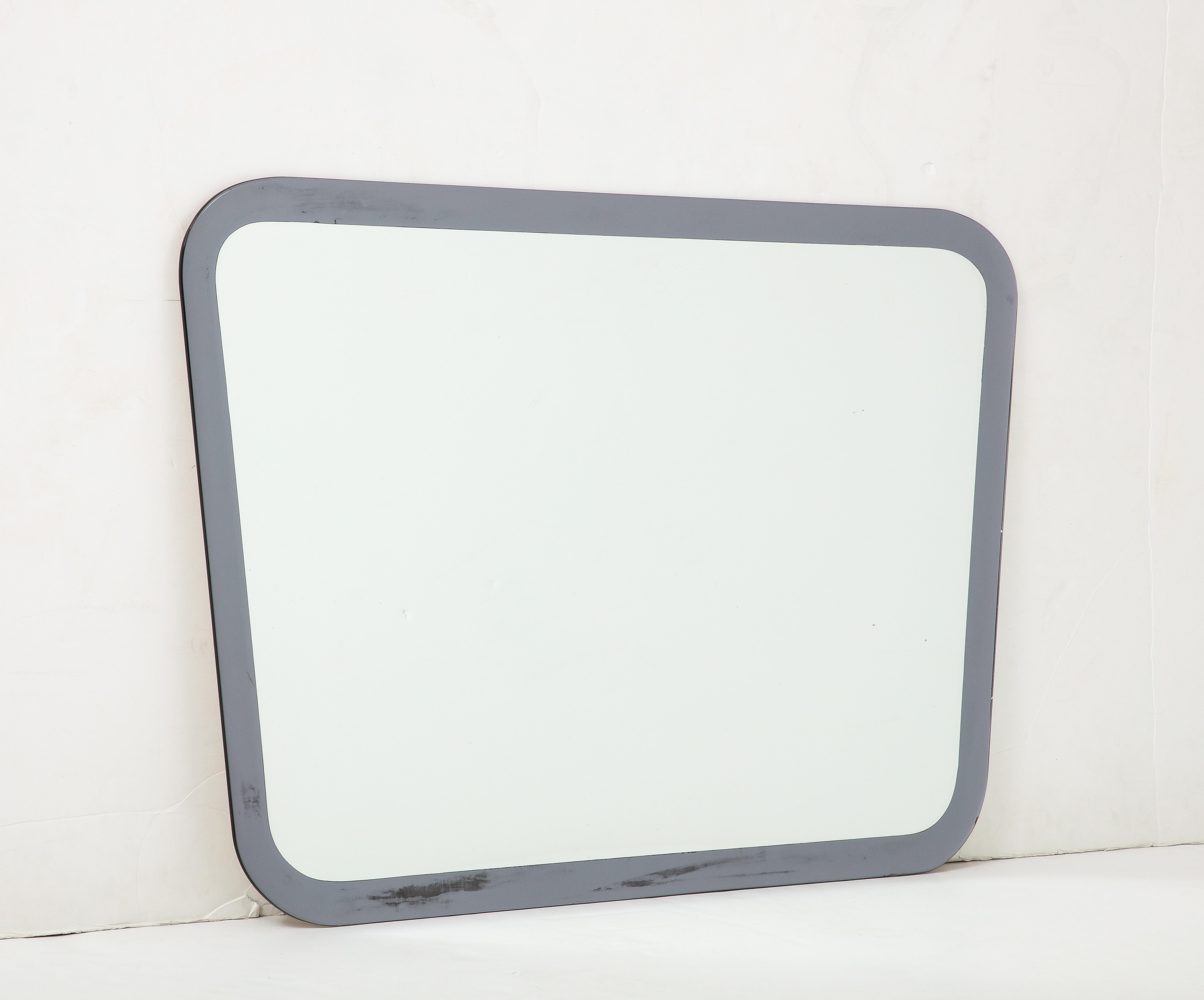 Metalvetro Siena Galvorame Wall Mirror, Italy, dated 1967  For Sale 2