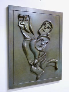 Metamorfosis Bronze Wall Sculpture by Jose Luis Cuevas Year, 2010