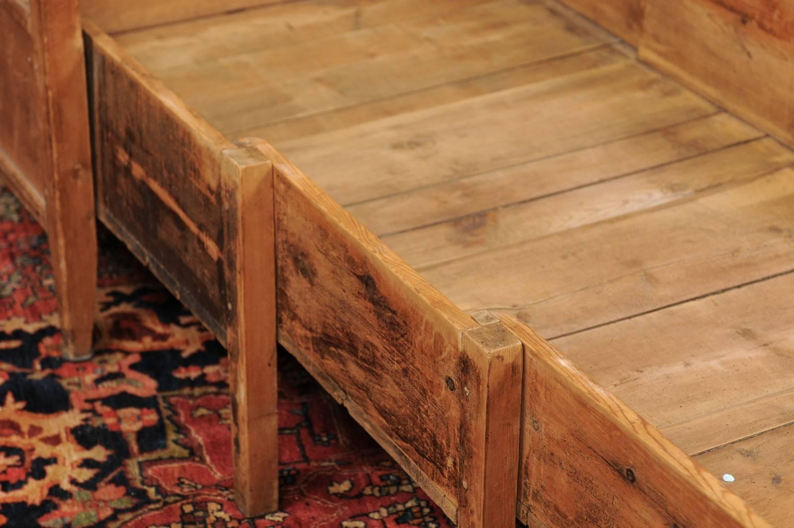 Metamorphic 19th Century Swedish Pine Bench 2