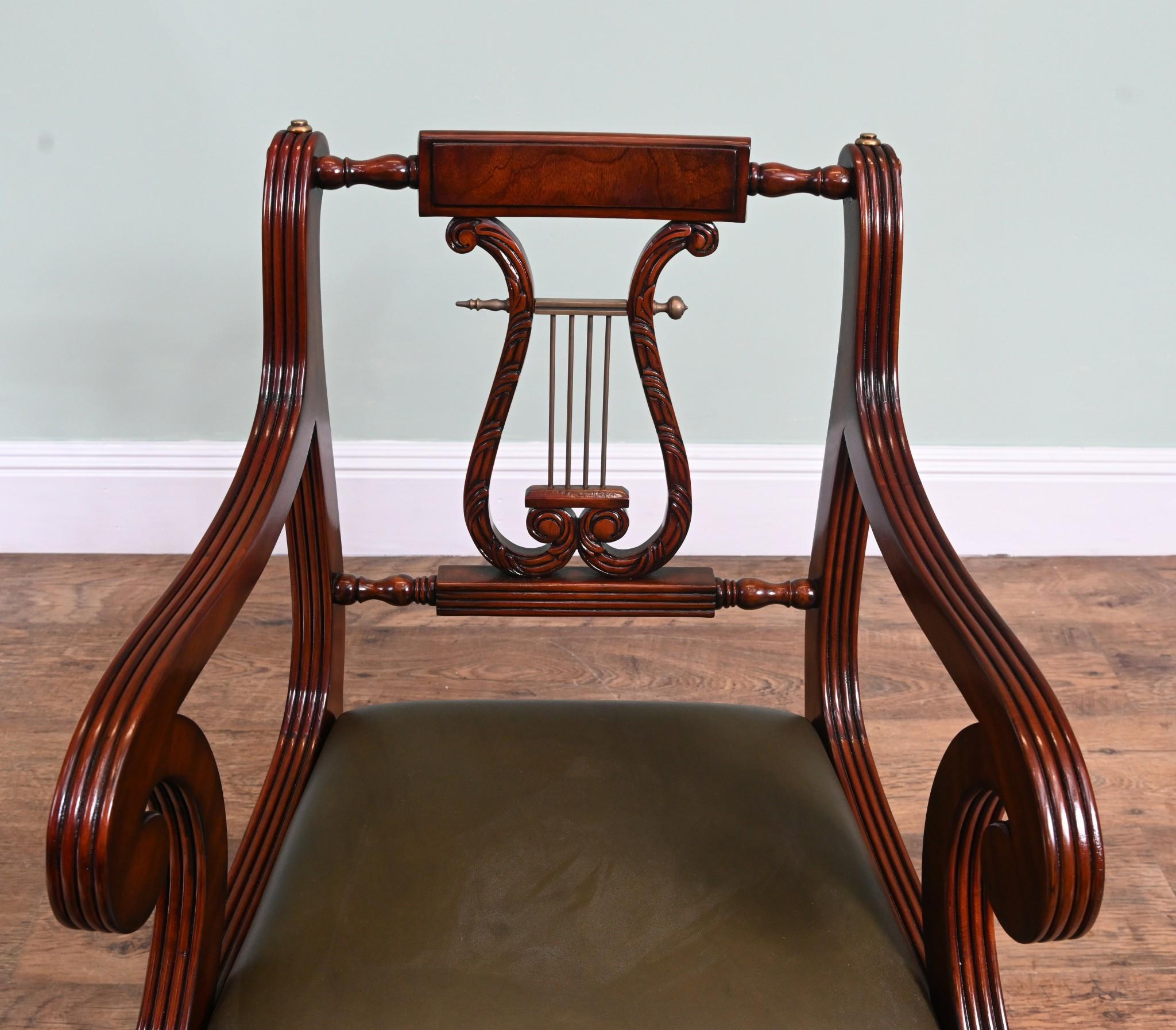 Metamorphic Chair Regency Shield Back Library Ladder For Sale 2