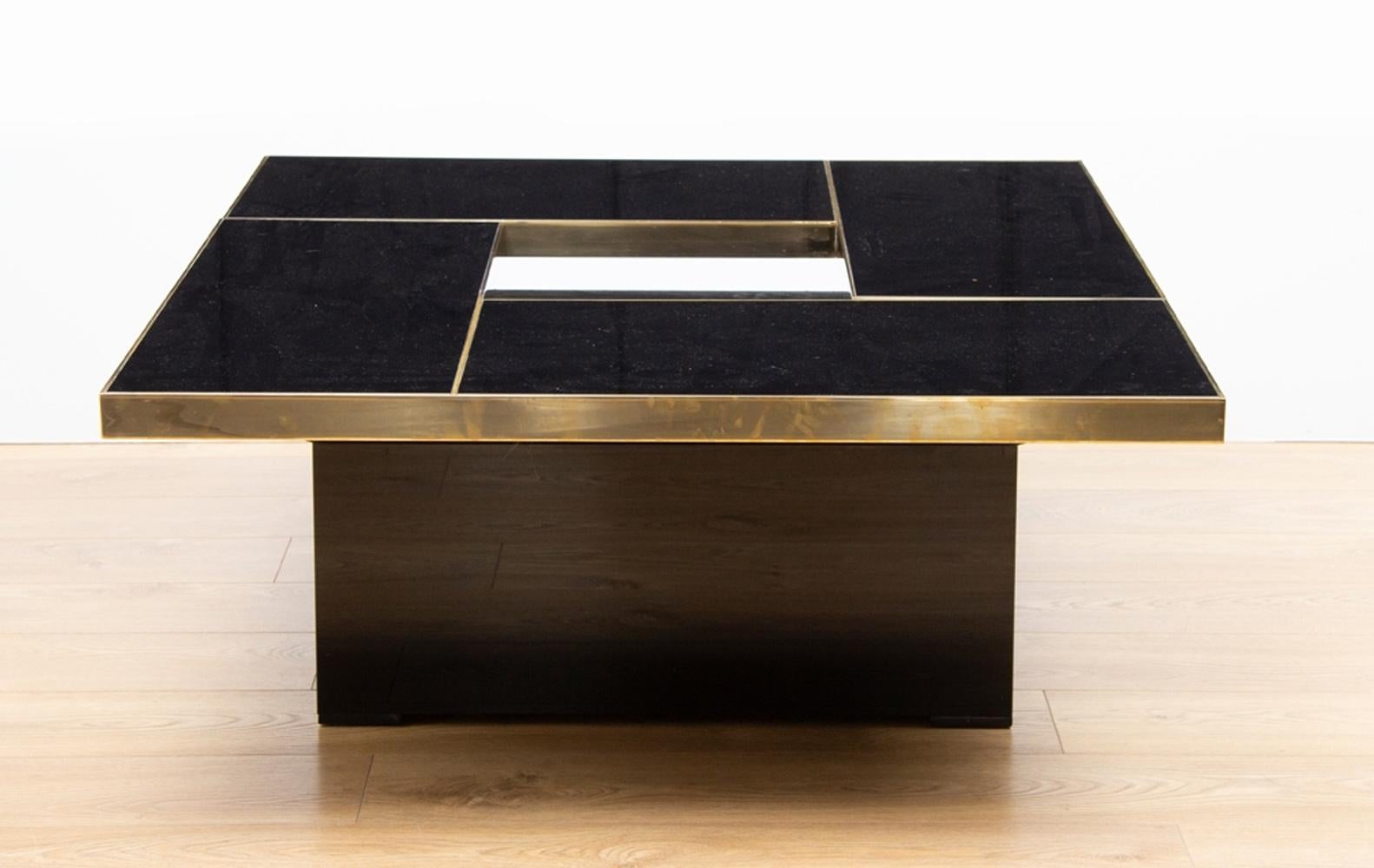 Mid-20th Century Metamorphic Coffee Table by Willy Rizzo, circa 1965