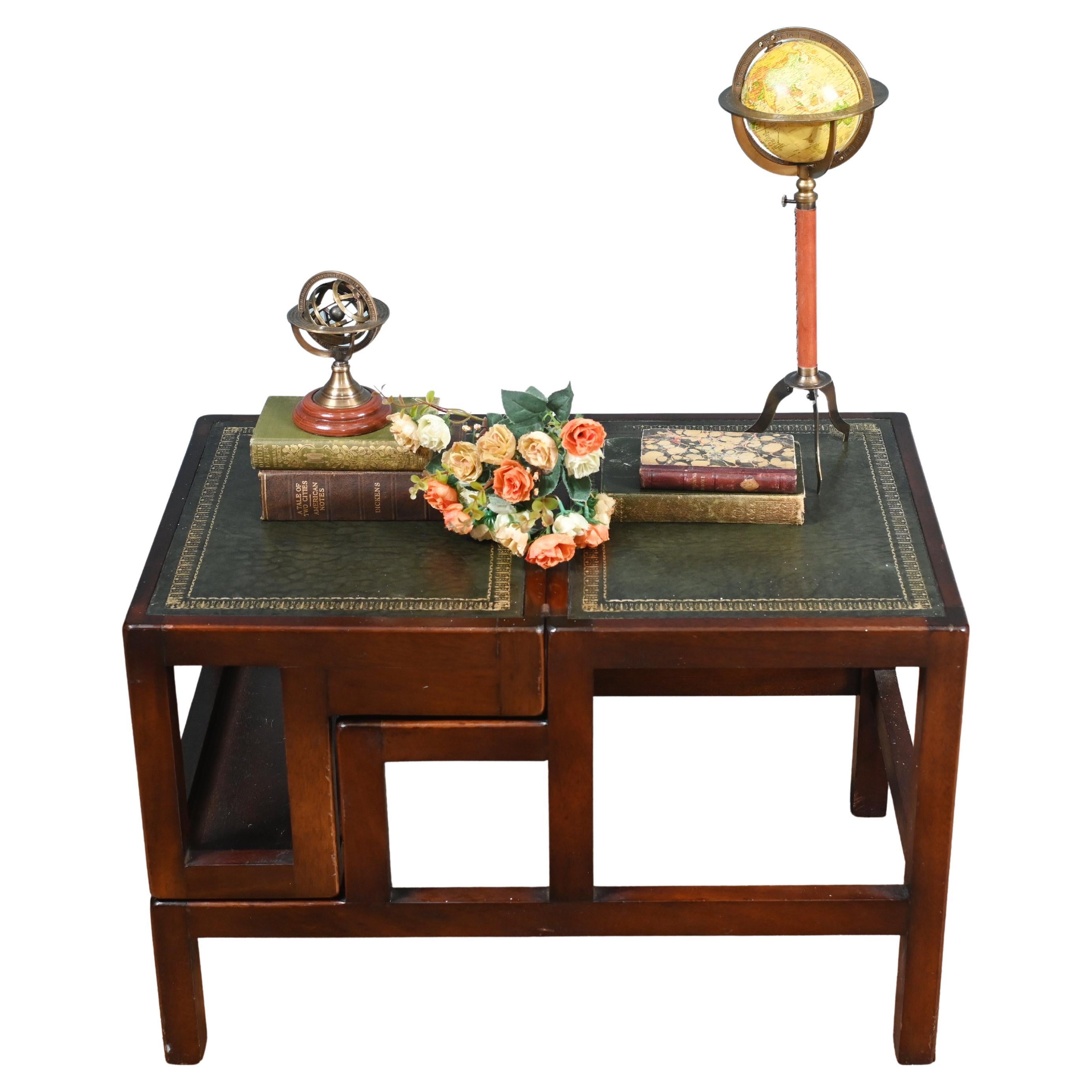 Metamorphic Ladder Table Set Mahagoni Bibliothek Schritte im Angebot