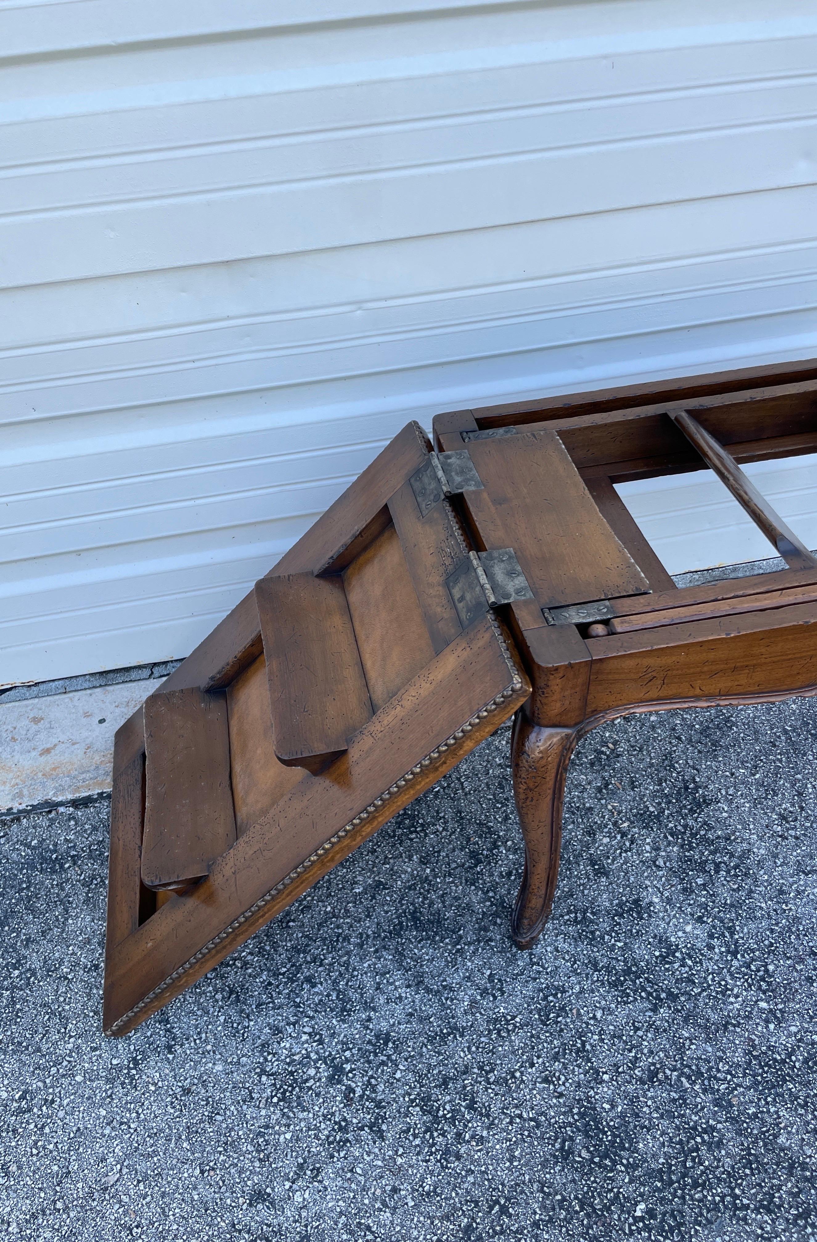 English Metamorphic Library Bench / Steps For Sale