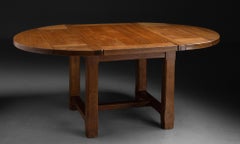 Metamorphic Oak Table, France circa 1960