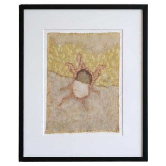 METAMORPHOSIS (7) – Plant-Dyed Botanical Art on Cotton Canvas