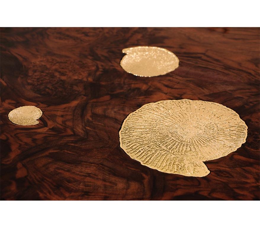 Metamorphosis Dining Table in Walnut Root Veneer by Boca do Lobo In New Condition For Sale In New York, NY