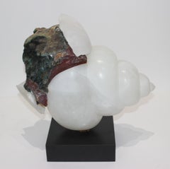 Metamorphosis Shell Sculpture, Alabaster and Stone