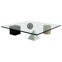 Metaphora Coffee Table by Lella & Massimo Vignelli for Casigliani, 1970s