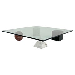Metaphora Coffee Table by Lella & Massimo Vignelli for Casigliani, 1970s