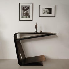 METAPHYSIC C Console in solid oakwood by Hoon Moreau (2020)