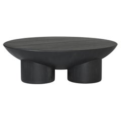 Couchtisch aus schwarzem Metate-Holz von David Del Valle