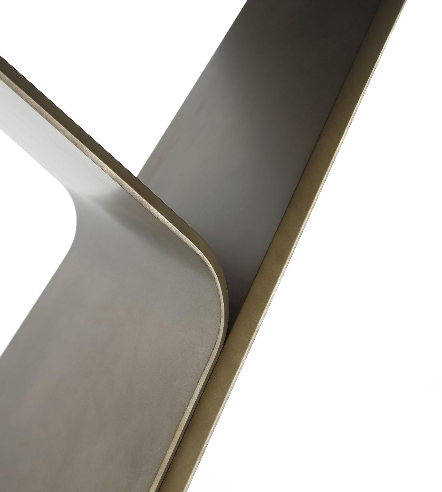 Contemporary Metaverso Laguna Oak Dining Table by Morica Design For Sale