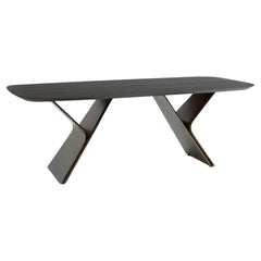 Tavolo da pranzo Metaverso Laguna Oak di Morica Design