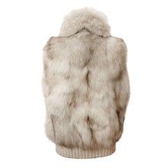 Meteo Fox fur gilet size 40
