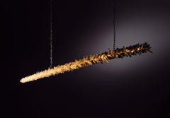 Ombre Meteor Effect Natural Uncut Crystal 210 Pendant Light by Christopher Boots