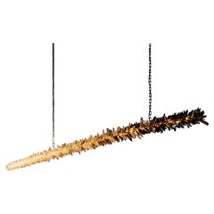 Ombre Meteor Effect Natural Uncut Crystal 210 Pendant Light by Christopher Boots