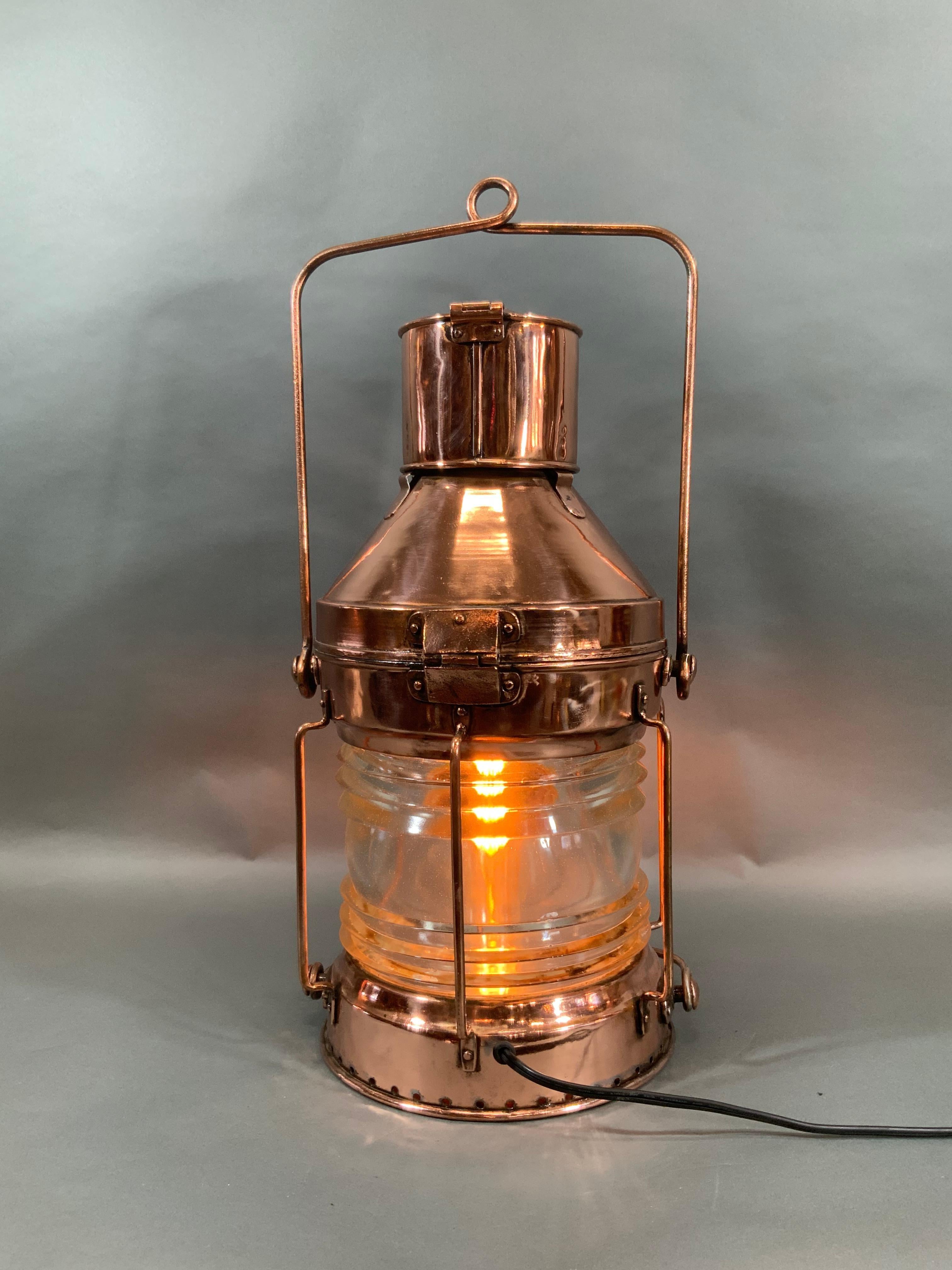 Meteorite Copper Ships Lantern For Sale 1