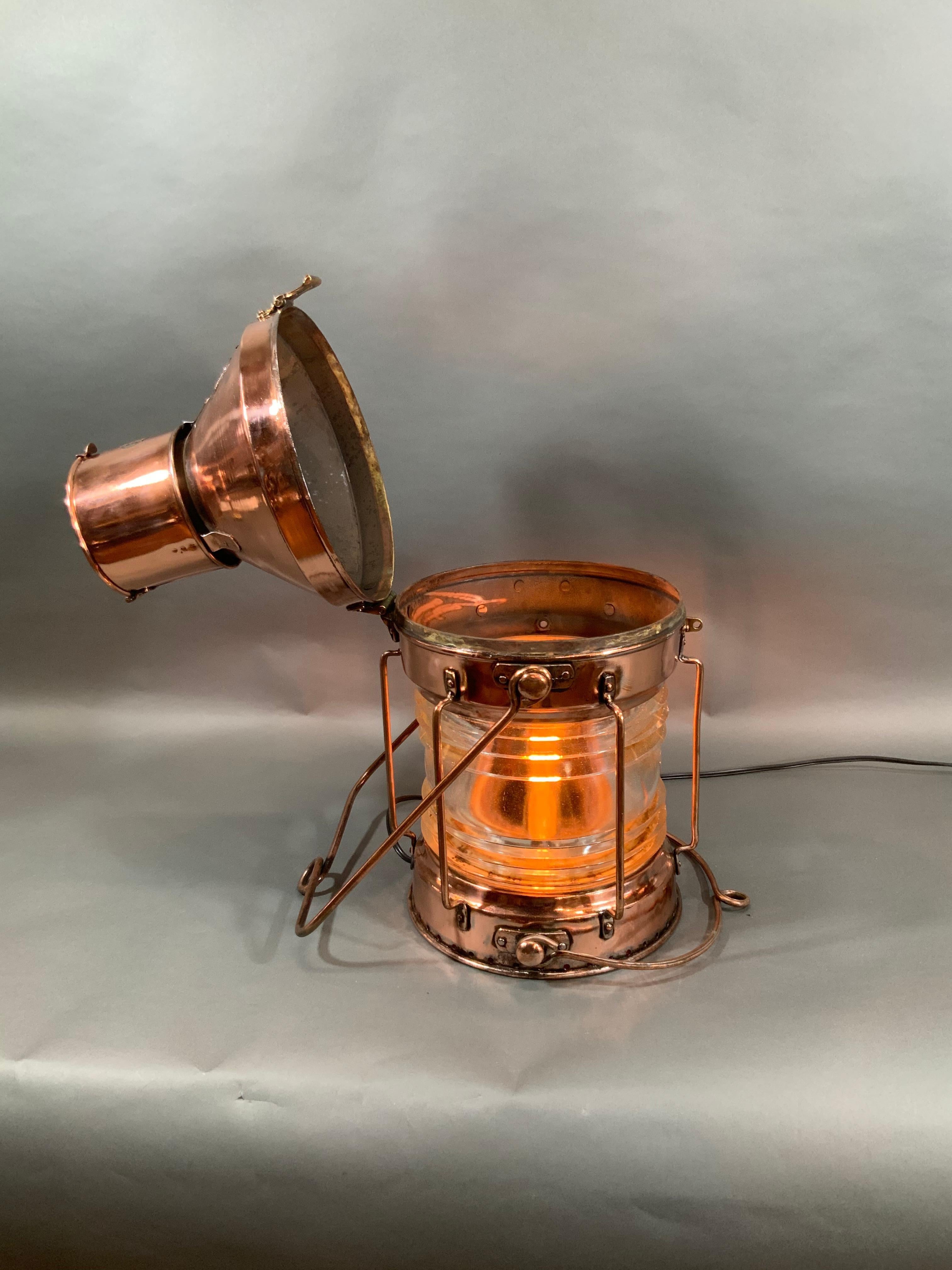Meteorite Copper Ships Lantern For Sale 2