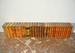 Meter of Early 20th Century Leather Bound Books, Series 101