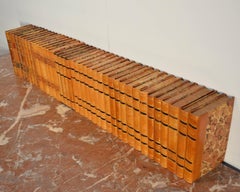 Meter of Early 20th Century Leather Bound Books, Series 102