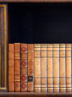 Meter of Early 20th Century Leather Bound Books, Series 54