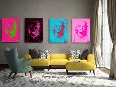 Chanel No 6, Artist Proof, Limited Edition of 5, Earth Brown, Fluorescent Pink