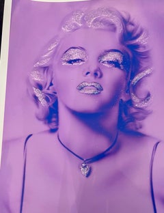 Marilyn Monroe Purple