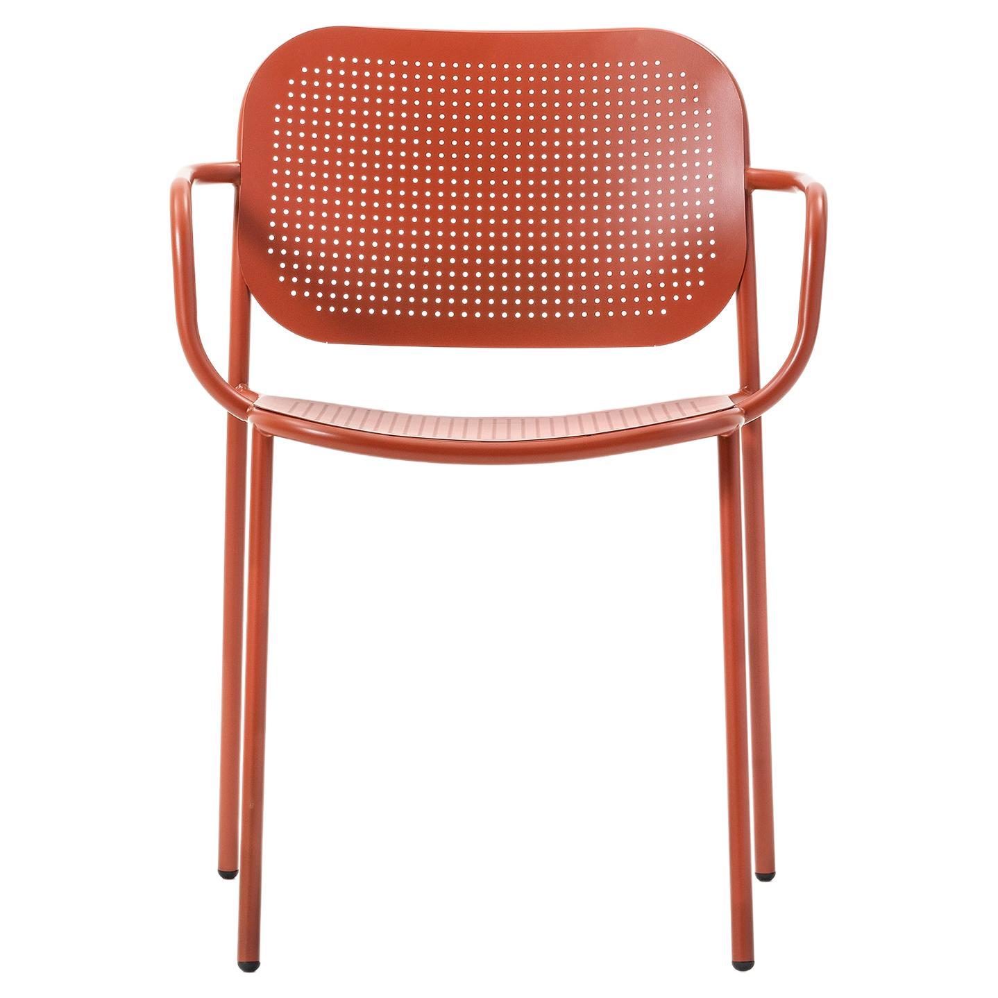 Metis 0171 Dot Armchair, Metal Colors, Outdoor, Contract, Bar, Restaurant Design