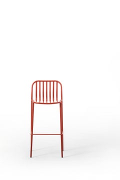 Metis 194 Line Stool, Metal, Colors, Outdoor, Contract, Bar, Restaurant, Design