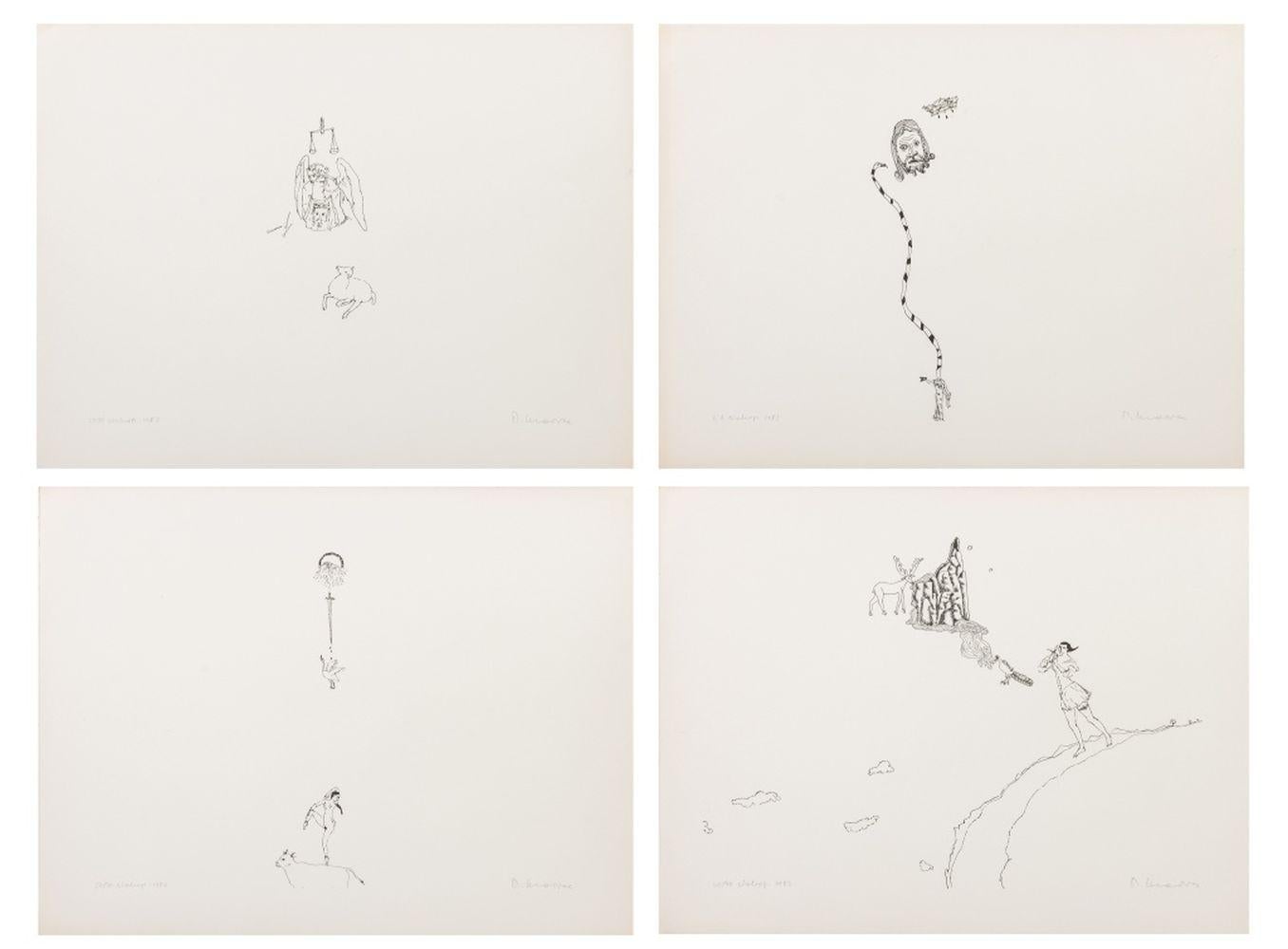 Surrealistische spirituelle Kompositionen, 4