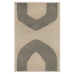 “Metlili Tukar” Bespoke, Handwoven Wool Rug by Christiane Lemieux