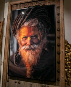 Metraquilat Framed Photo by the Artist Gonzalo Botet, "Shadu in Peace"