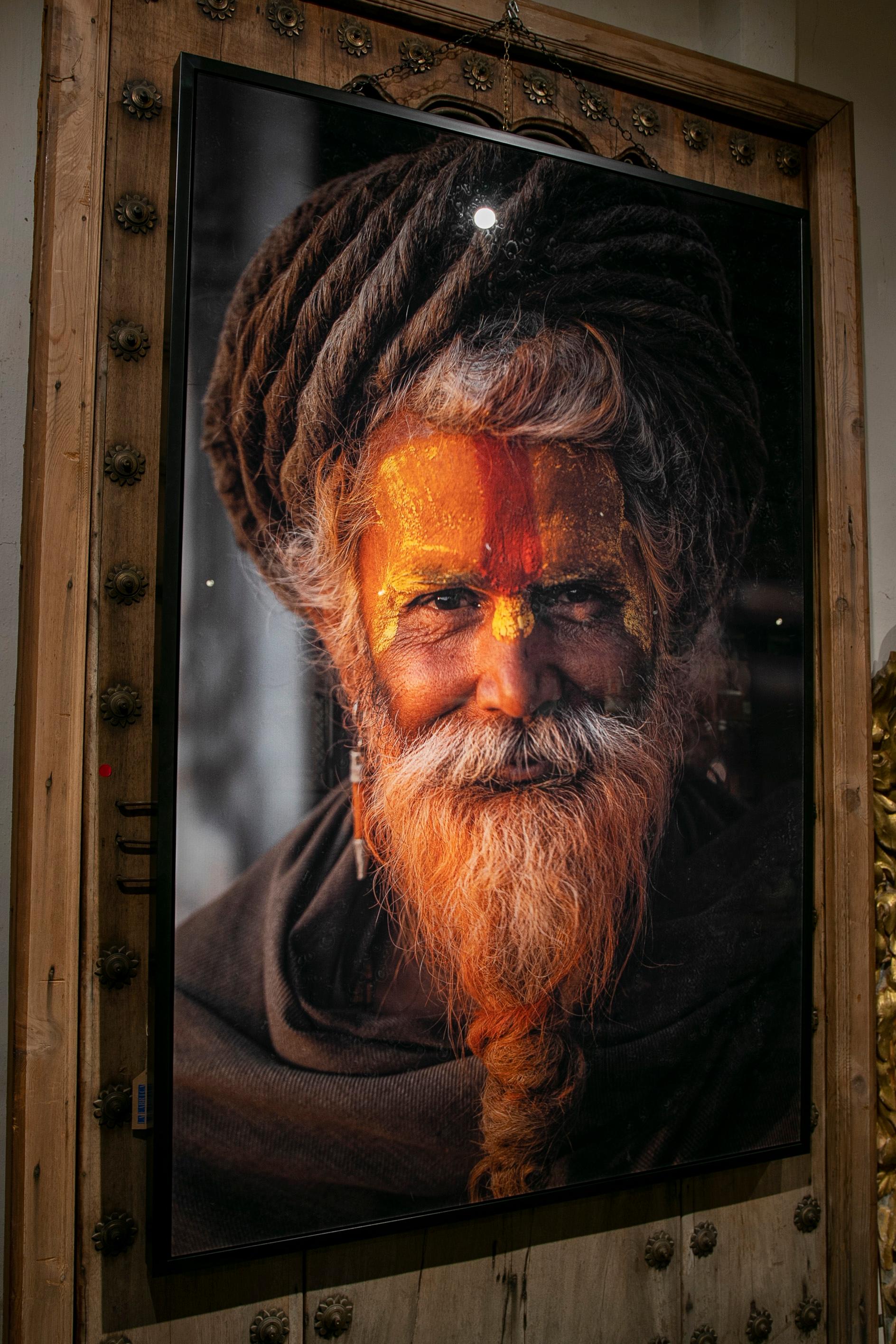 Indian Metraquilat Framed Photo by the Artist Gonzalo Botet, 