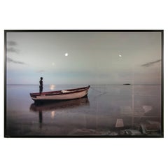 Metraquilat Framed Photo by the Artist Gonzalo Botet, "To the Moon and Back"