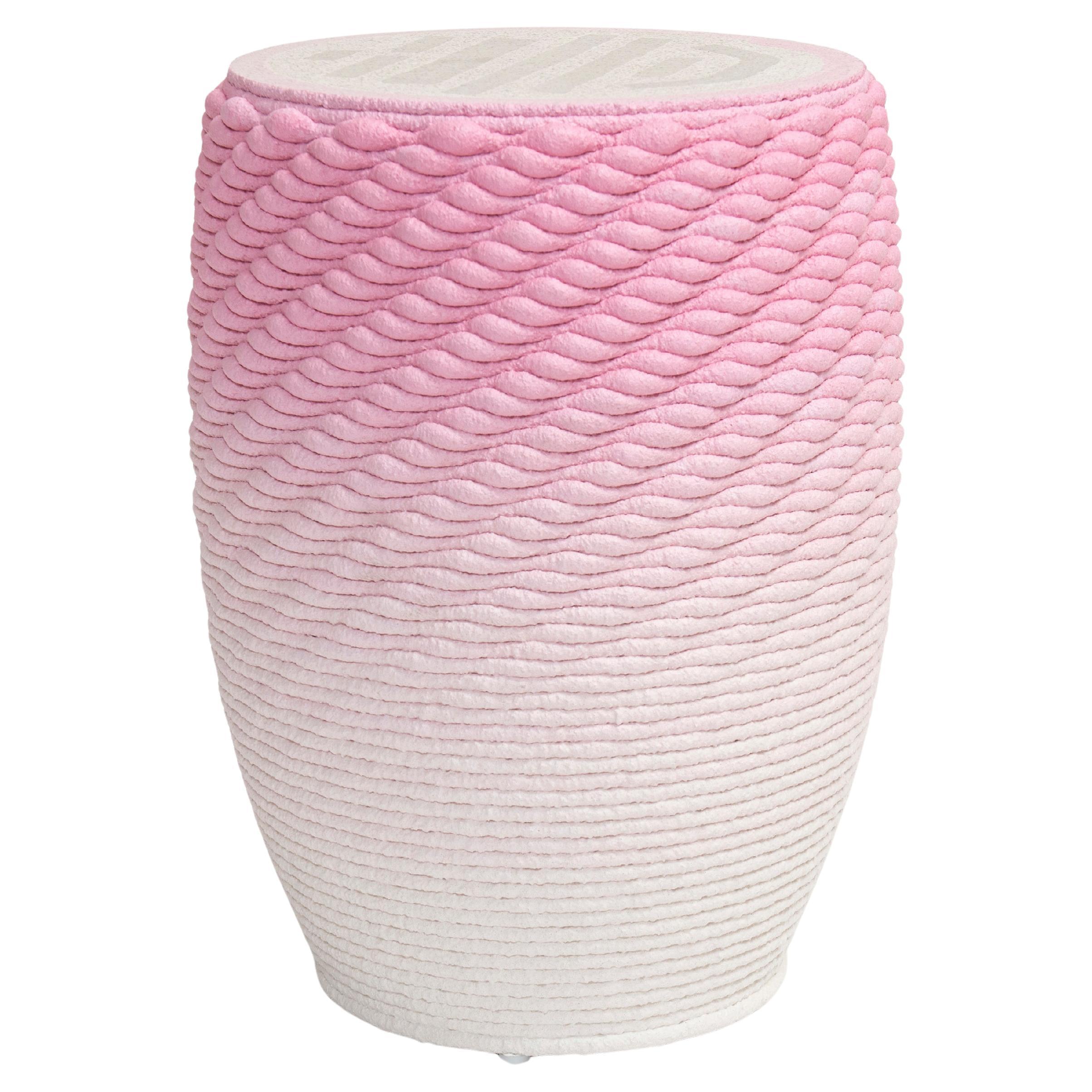 Metric Hocker und Tisch in Rosa