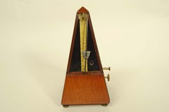 Metronome system Johan Maelzel (1772-1838) late 19th century oak wood