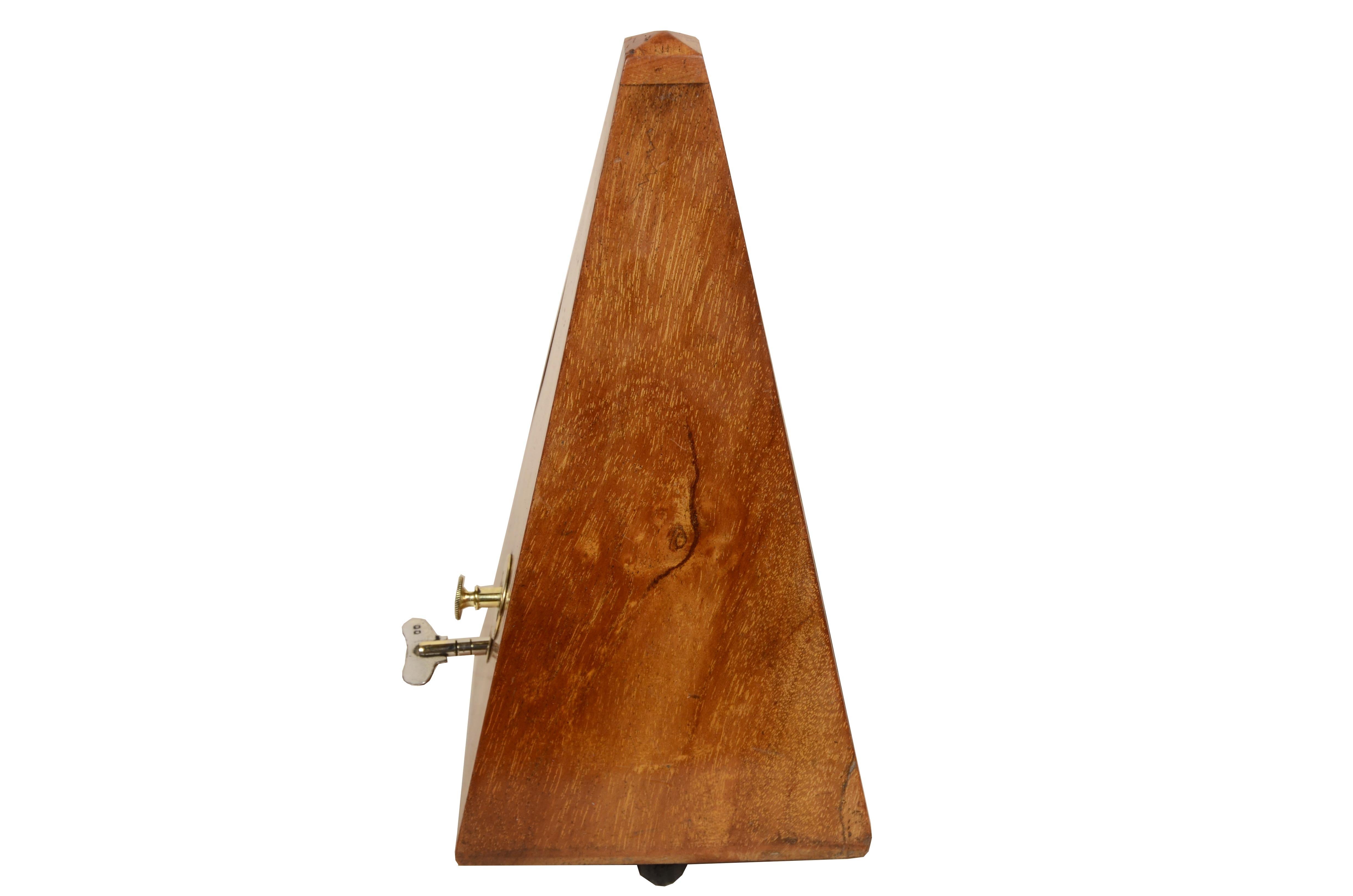 metronome bois ancien