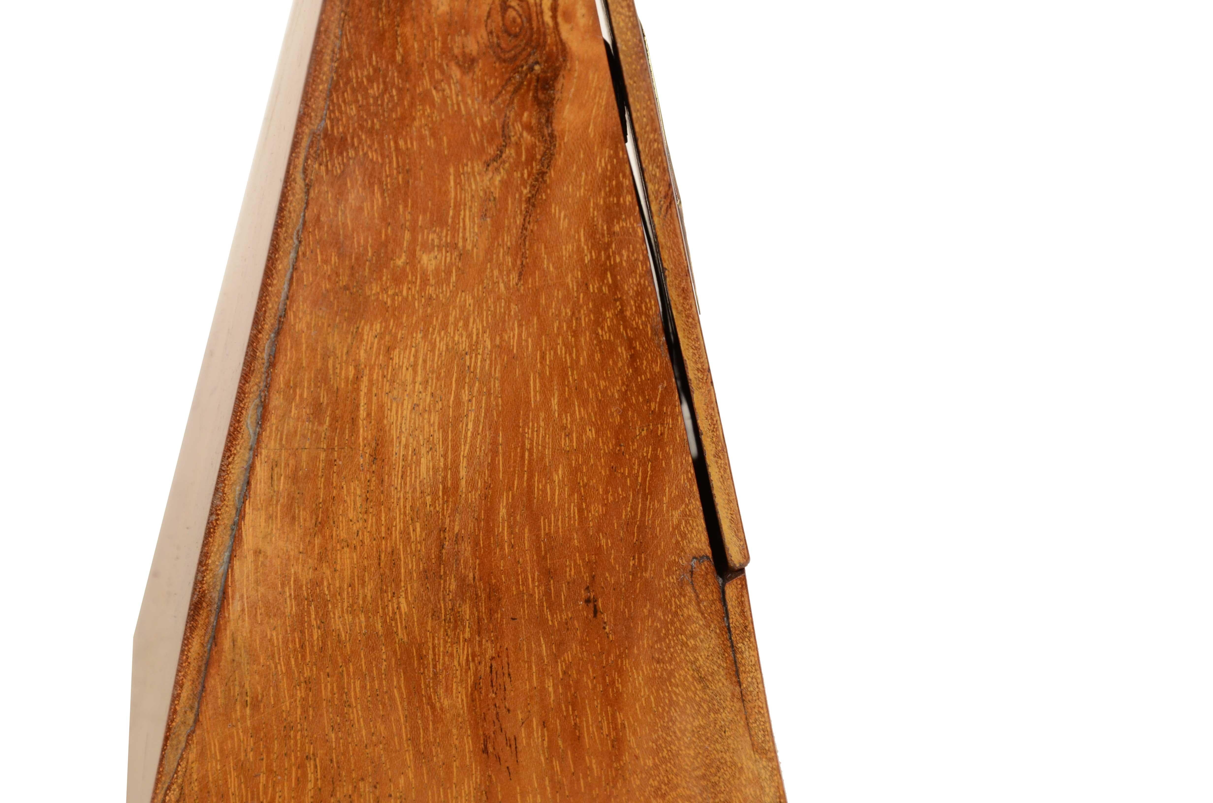 Wood Metronome system  Johan Maelzel (1772-1838) in wood from the early 1900s. For Sale