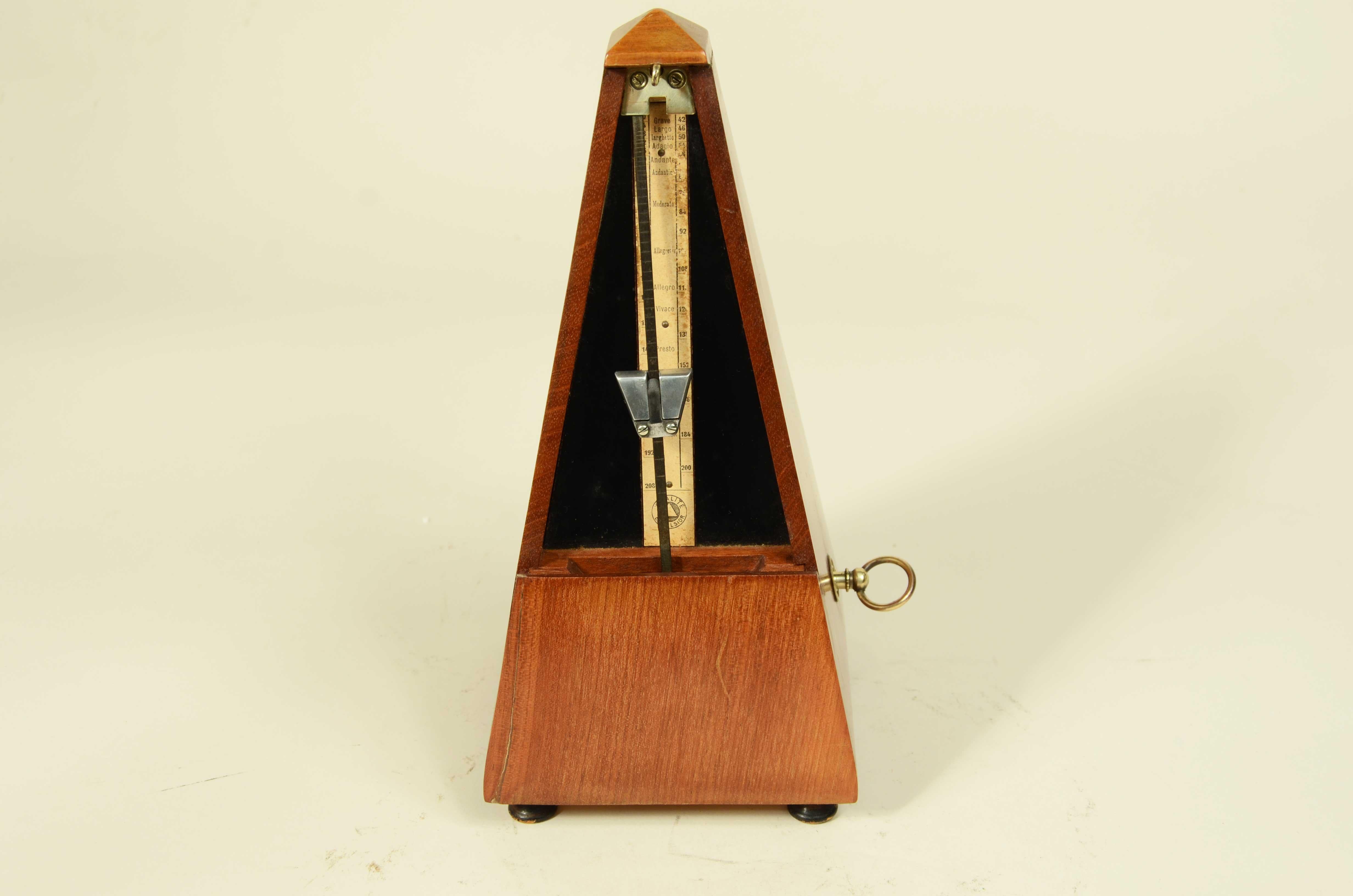 Metronomo sistema Paquet 1815 e J. Maelzel 1846 della seconda metà del XIX sec. in vendita 1