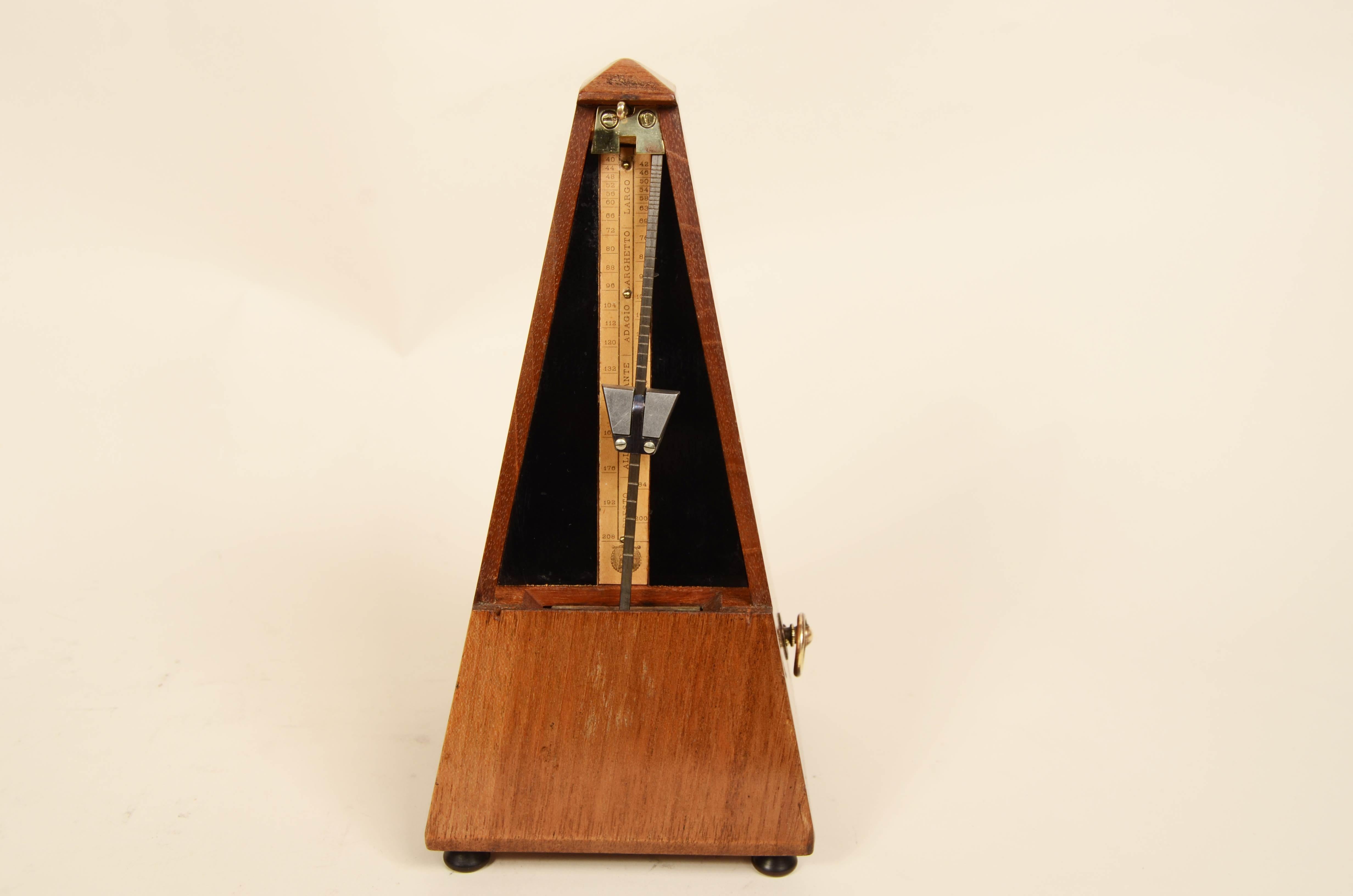 Système de métronome Paquet 1815 et Johan Maelzel 1846  seconde moitié du 19ème siècle 9