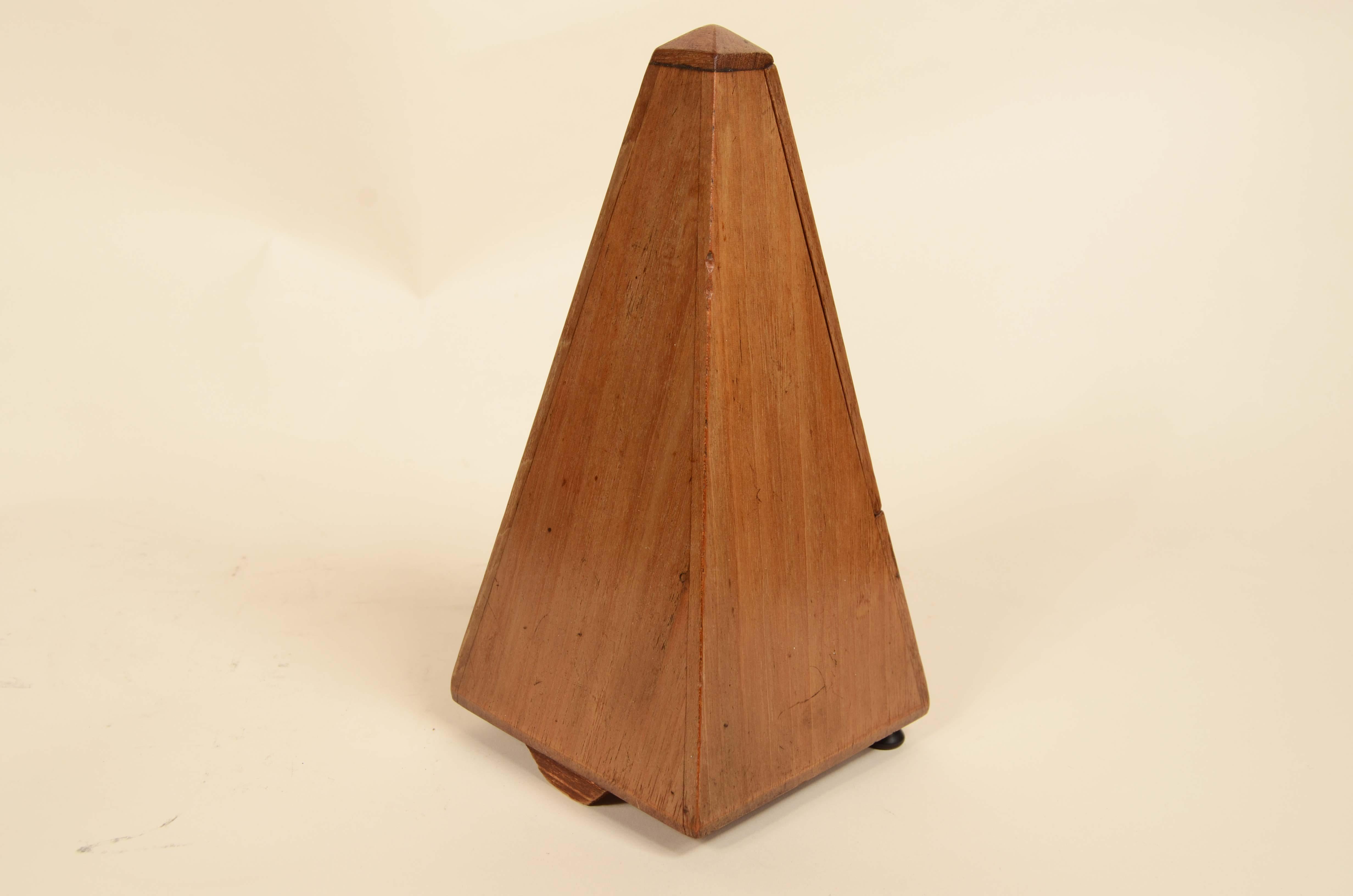 Bois Système de métronome Paquet 1815 et Johan Maelzel 1846  seconde moitié du 19ème siècle