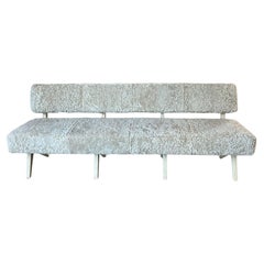 Metropole 7' Bench with Shearling by MONC XIII